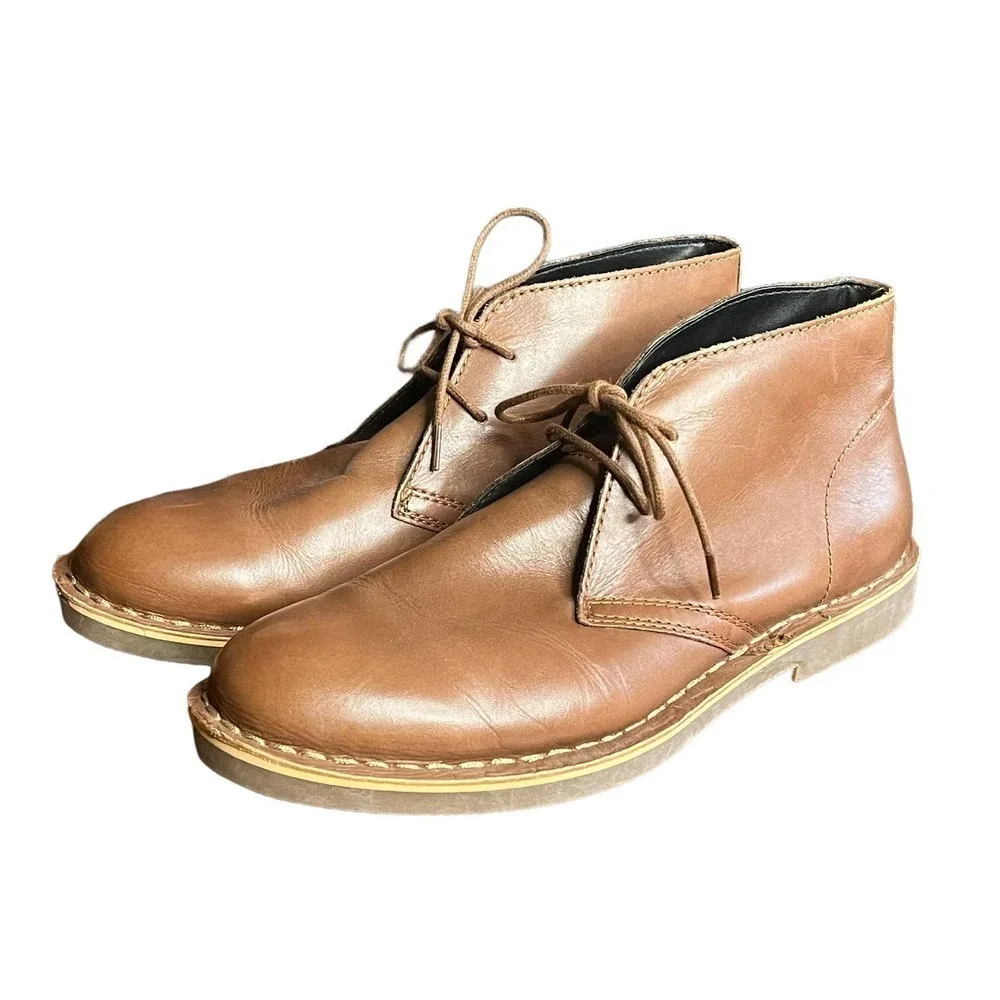 The Rail Men's Brown Tempe Chukka Dress Shoes